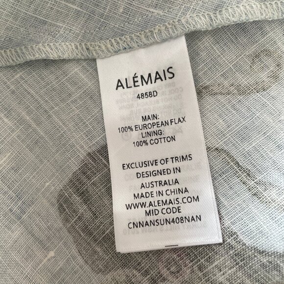 Alémais Bath House Linen Sundress - Picture 13 of 13